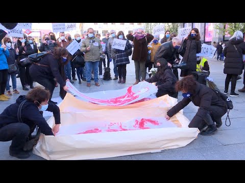 Una manifestación reclama en Madrid que se investigue la muerte en residencias