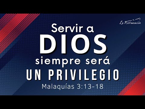SERVIR A DIOS SIEMPRE SERÁ UN PRIVILEGIO I Sábado 21/01/2023. | La Restauración TV