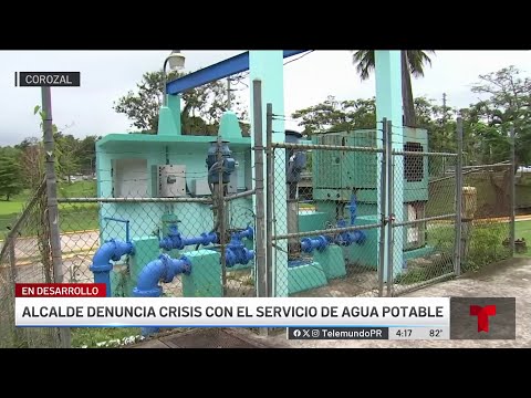 Indignación en Corozal: alcalde denuncia crisis con el servicio de agua