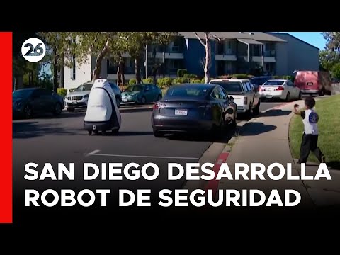 EEUU | Así actúa el robot de seguridad capaz de identificar 300 patentes por minuto en San Diego