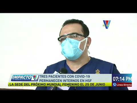 Tres pacientes con Covid-19 permanecen internos en Hospital San Felipe