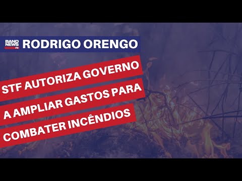 STF autoriza governo a ampliar gastos para combater incêndios | Rodrigo Orengo