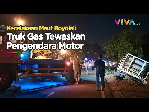 Kecelakaan Maut di Boyolali, Satu Tewas dan Dua Luka-luka