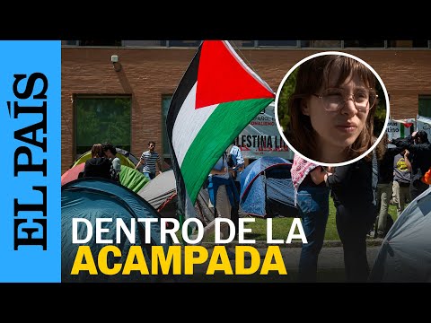 ISRAEL | Así es un día en la acampada por Palestina de Madrid: Estaremos hasta que haga falta