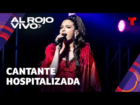 Natalia Jiménez es hospitalizada por problemas en las cuerdas vocales