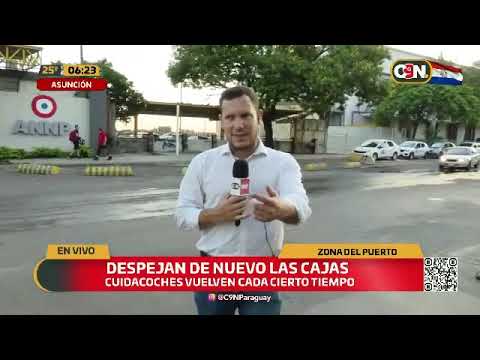 Municipalidad de Asunción despeja los estacionamientos privados