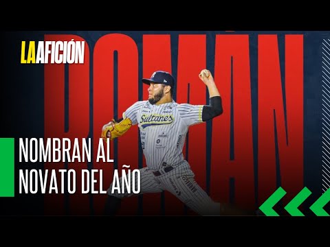 Denny Román, primer lanzador de Sultanes que es nombrado como Novato del Año en la LMB