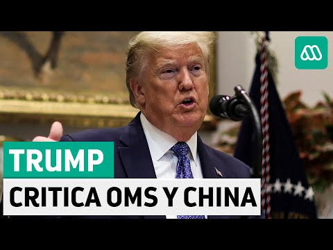 Trump acusa a OMS de ser “marioneta de China” y anuncia que toma hidroxicloriquina