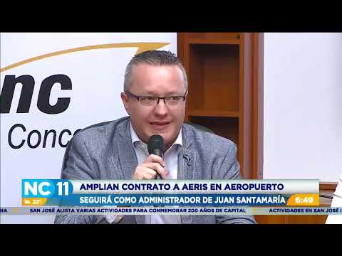 Aeris Holding administrará el Juan Santamaría por 10 años más