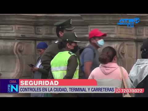 Cochabamba: Más de mil efectivos policiales darán seguridad en este feriado largo
