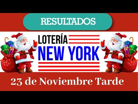 Lotería New York Tarde Resultados de hoy 23 de Noviembre