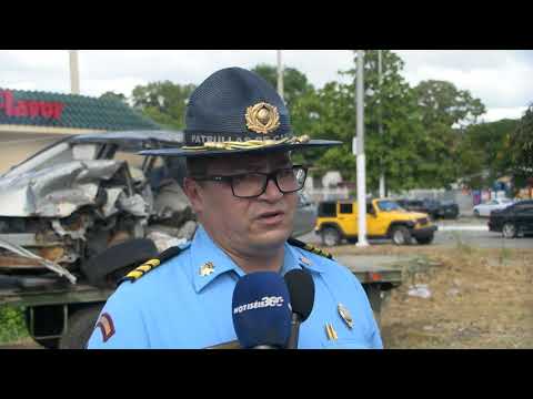 Realizan simulacro de choque fatal en Guánica para concienciar a conductores