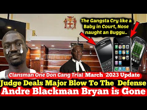 JAMAICA BREAKING NEWS Blackman Cry Like Baby in Court Clansman One Don Trial Update March 2023