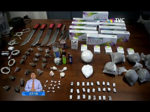 Droga y armas punzocortantes fueron decomisadas en el CRS Sucumbíos