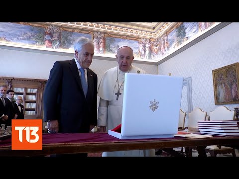 Presidente Piñera se reúne con el papa en el Vaticano
