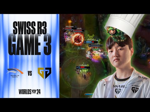 어이 수환, 지금 킬각이다 | HLE vs GEN 게임3 하이라이트 | 스위스 스테이지 Day3 | 10.05 | 2024 월드 챔피언십