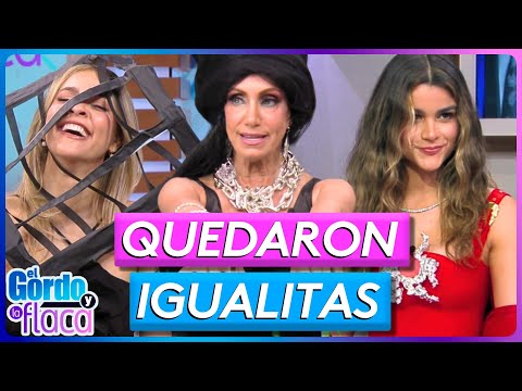Lili Estefan, Clarissa Molina y Daniela Di Giacomo imitaron looks a su estilo | El Gordo Y La Flaca