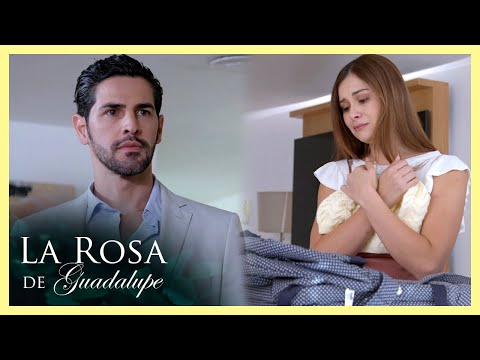 Carmen prefiere la lujuría con su amante y renuncia a su bebé | La Rosa de Guadalupe 2/4|Una cuna...