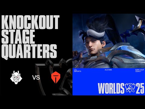 G2 vs TES | 녹아웃 스테이지 Day3 8강 | 2025 월드 챔피언십