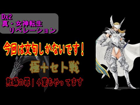 【D2メガテン】極＋セト戦と罪欺瞞１４業