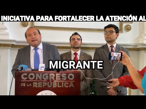 CRISTIAN ALVAREZ INICIATIVA DE LEY APOYAR EL FORTALECIMIENTO DE ATENCIÓN DEL MIGRANTE GUATEMALA.