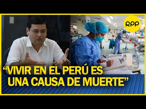 Gobernador regional de Lambayeque: “La salud en el Perú está en decadencia”