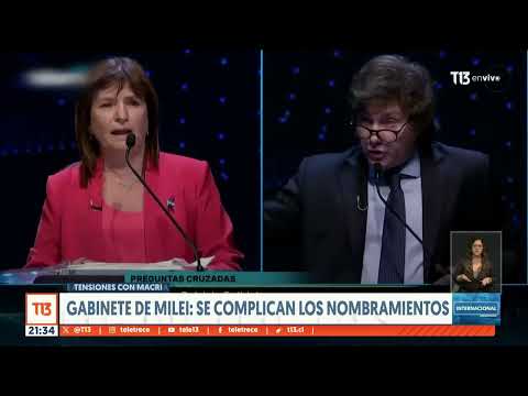 Se complican los nombramientos para el Gabinete de Milei en Argentina