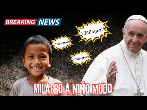 ¿El PAPA FRANCISCO, REALIZÓ UN MILAGRO EN INDONESIA? LA MAMÁ QUEDÓ IMPACTADA.