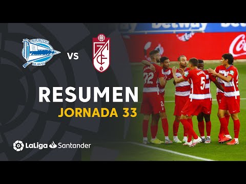 Resumen de Deportivo Alavés vs Granada CF (0-2)