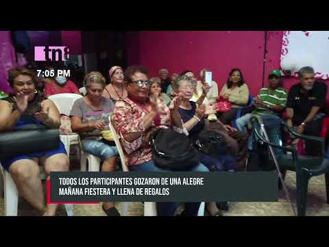 Abuelitos capitalinos viven un mágico San Valentín con Loto Nicaragua