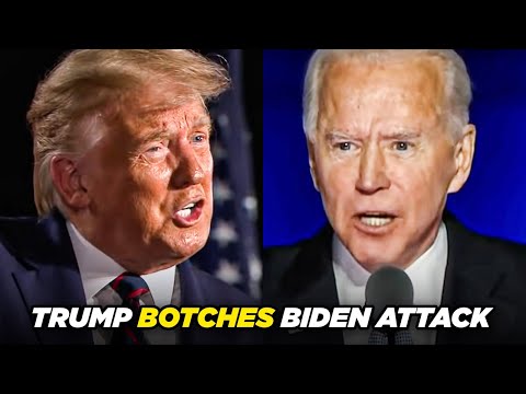 Trump Hilariously Flubs His Attempt To Paint Biden As Cognitively Impaired