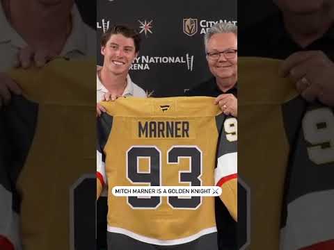 Vegas Golden Knights Introduce Mitch Marner ⚔️