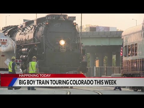 ‘Big Boy’ train to stop in Colorado Monday