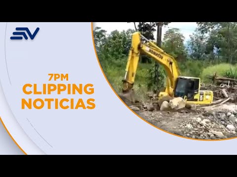 Dos mil hectáreas de arroz afectadas por el desbordamiento de ríos | Televistazo | Ecuavisa