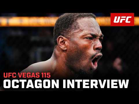 Darrius Flowers Octagon Interview | UFC Vegas 115