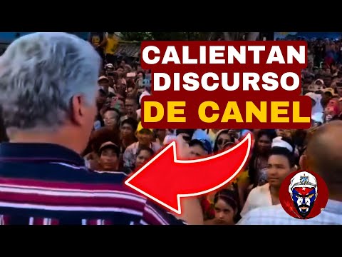 INTERRUMPEN a Díaz Canel en pleno discurso en Santiago de Cuba y se CALIENTA la cosa