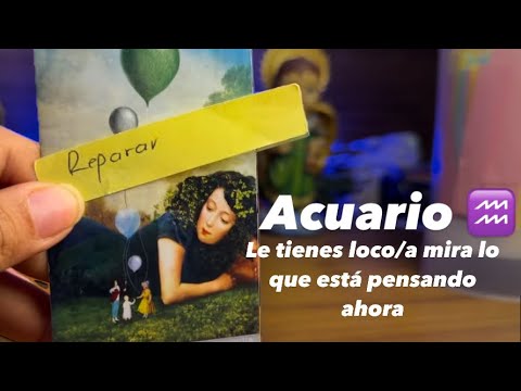 ACUARIO| PIENSA EN TI Y LO QUE HARÁ AHORA, SE VIENEN CAMBIOS DRÁSTICOS Y BUENOS - CHISMES DEL PASADO