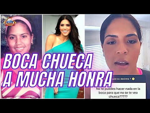 Llaman Boca Chueca a Francisca Lachapel y responde así con su acento mexicano