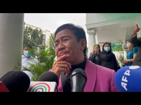 El tribunal fiscal de Filipinas absuelve a la periodista Maria Ressa