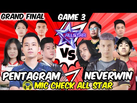 Hayabusa XINNN Terlalu Gila - Mic Check 515 GRAND FINAL Game 3 (Pentagram VS Neverwin)