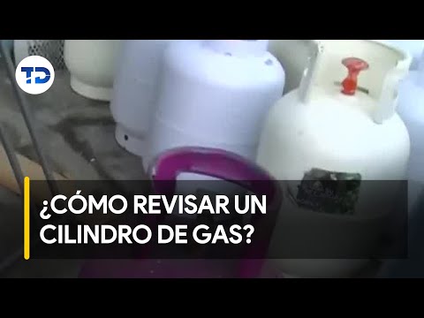 ¿Cómo saber que un cilindro de gas está en mal estado?