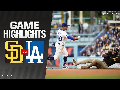 Padres vs. Dodgers Game Highlights (4/14/24) | MLB Highlights