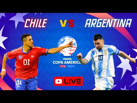 VIVO CHILE VS ARGENTINA / COPA AMÉRICA 2024