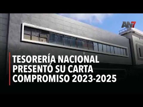 Tesorería Nacional presentó su Carta Compromiso al Ciudadano 2023-2025