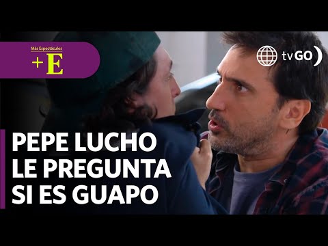Pepe Lucho le pregunta a “El Gomas” si es guapo | Más Espectáculos (HOY)