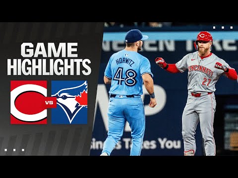 Reds vs. Blue Jays Game Highlights (8/19/24) | MLB Highlights