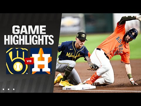 Brewers vs. Astros Game Highlights (5/17/24) | MLB Highlights