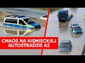 Niemiecka autostrada A2 pod wod
