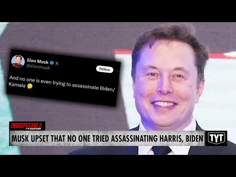 Musk CRIES Over Lack Of Attempts To 'Assassinate' Harris, Biden