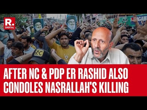 After PDP & NC, Engineer Rashid Condoles Death Of Hassan Nasrallah